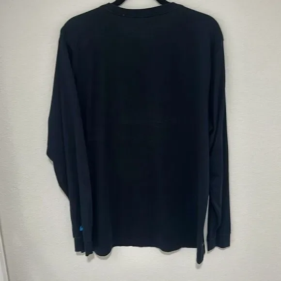 Nike Mens Black Kobe Bryant Black MambaDri Fit Long Sleeve T-shirt Size Large